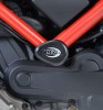 R&G CP0390BL Aero padací chrániče Ducati Multistrada 1200 černé